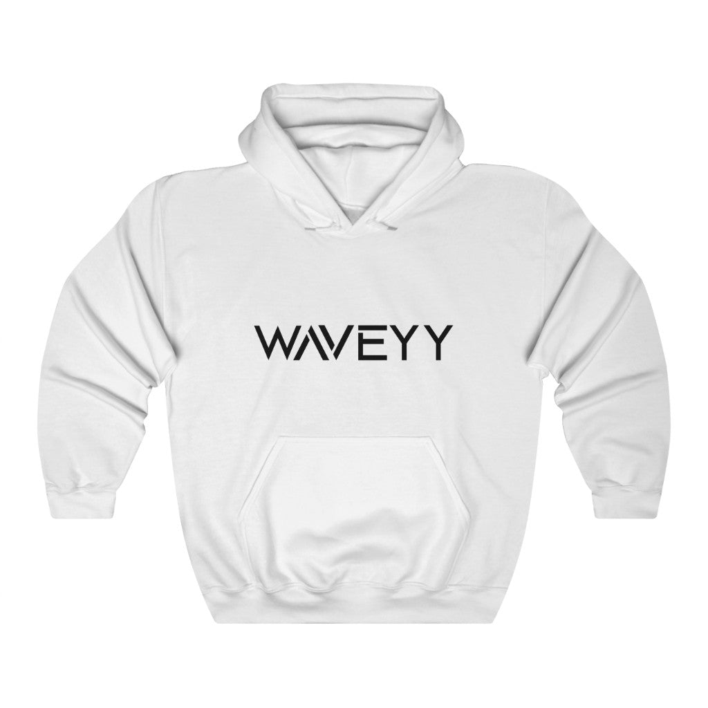 Waveyy- White Hoodie